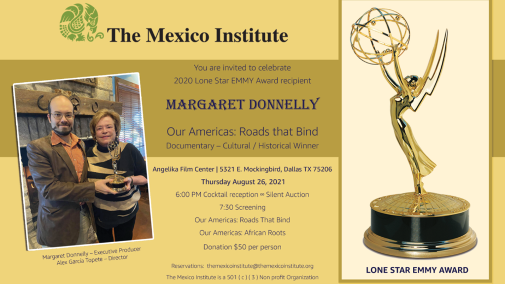 Margaret Donnelly y Alex Copete presentarán documental que ganó premio “Lone Star EMMY 2020”