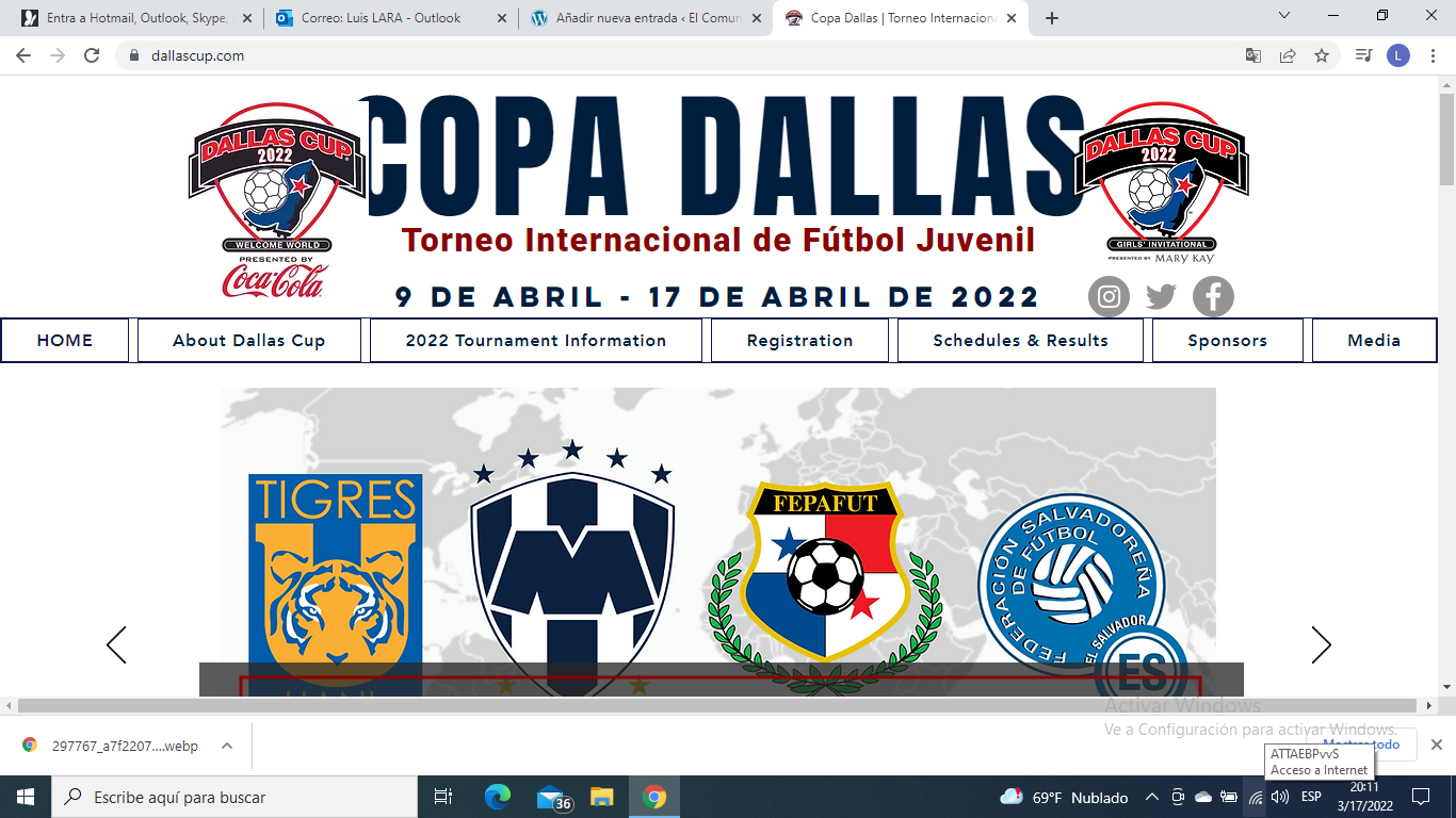 Dallas Cup anuncia los primeros equipos internacionales para la edición 2022